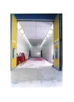 EcoAir spray booths for industrial vehicles